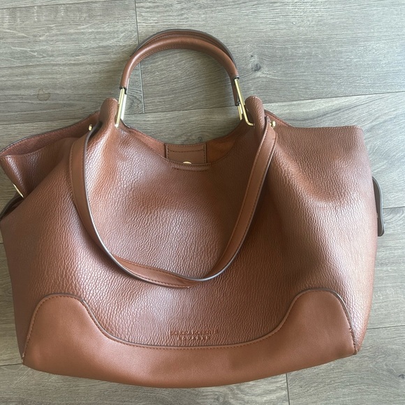 Sondra Robert’s New York Squared Vegan Leather Tote Shoulder Bag - Picture 1 of 7
